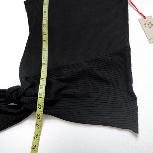 Ramy Brook Liana One Shoulder Top Black Size Medium NEW NWT - Picture 10 of 10